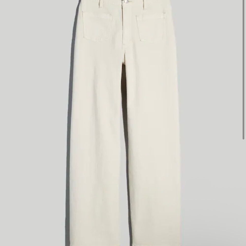 Madewell The Perfect Vintage Wide-Leg Jean Size 33 NWT - Picture 6 of 9